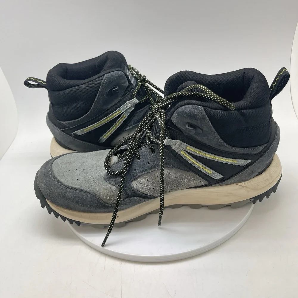 Merrell Wildwood Hiking Boots Mens 13 Granite‎ Gray Waterproof Suede J068029